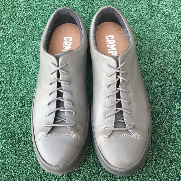 New Camper Chasis Low Top Sneaker Leather Khaki Green 42